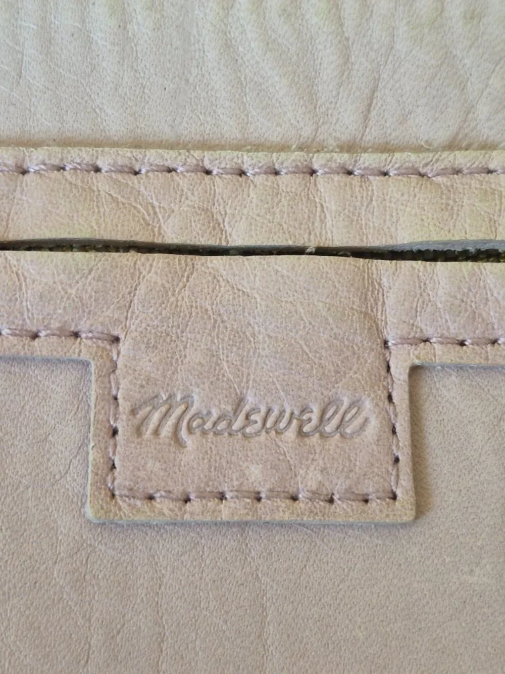 Madewell Medium Transport Tote Blush Pink Leather Shoulder Crossbody Bag